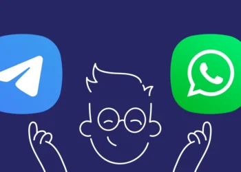 تلگرام و واتس‌اپ